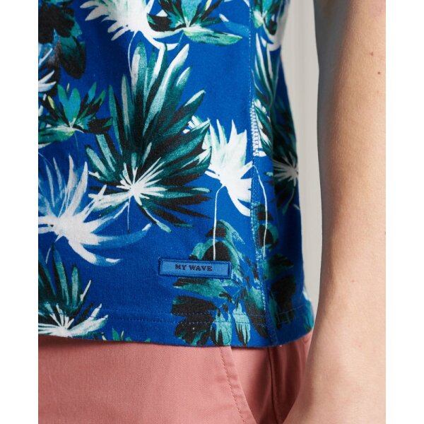 upload9223368955665793107 Ανδρική Μπλούζα Superdry Vl Aop Vest Μπλέ - Image 2