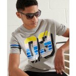 Ανδρική Μπλούζα SUPERDRY Sport Grit Numbers Γκρί - Image 2
