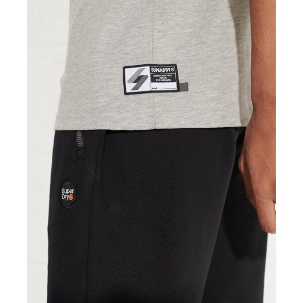 Ανδρική Μπλούζα SUPERDRY Sport Grit Numbers Γκρί - Image 4