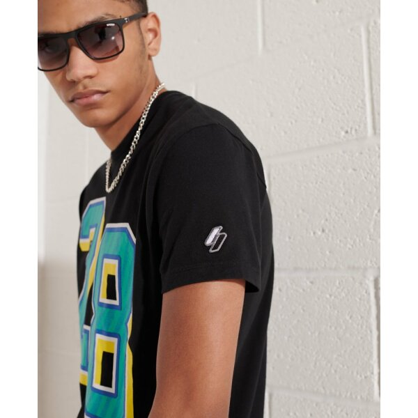 upload9223368955665796695 Ανδρική Μπλούζα SUPERDRY Sport Grit Numbers Μαύρο - Image 4