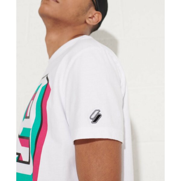 upload9223368955665855456 Ανδρική Μπλούζα SUPERDRY Sport Grit Numbers Λευκό - Image 4