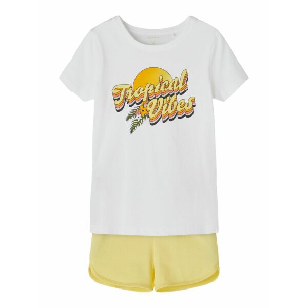 13187733_BrightWhite_001_ProductLarge Σετ μακό κορίτσι Name it Tropical Λευκό - Image 1
