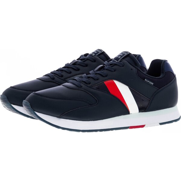 20200221115920_1919f02b Ανδρικό Παπούτσι Tommy Hilfiger Corporate Mix Runner Μπλέ - Image 5