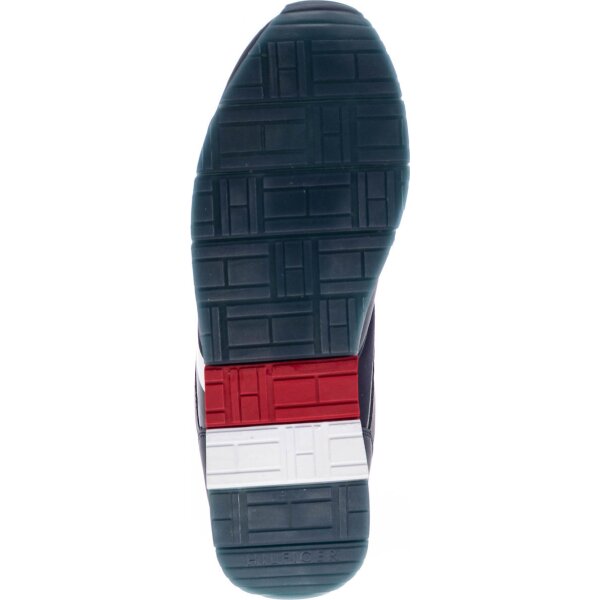 20200221115920_33f3b715 Ανδρικό Παπούτσι Tommy Hilfiger Corporate Mix Runner Μπλέ - Image 3