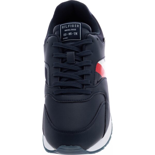 20200221115920_909bd6be Ανδρικό Παπούτσι Tommy Hilfiger Corporate Mix Runner Μπλέ - Image 4