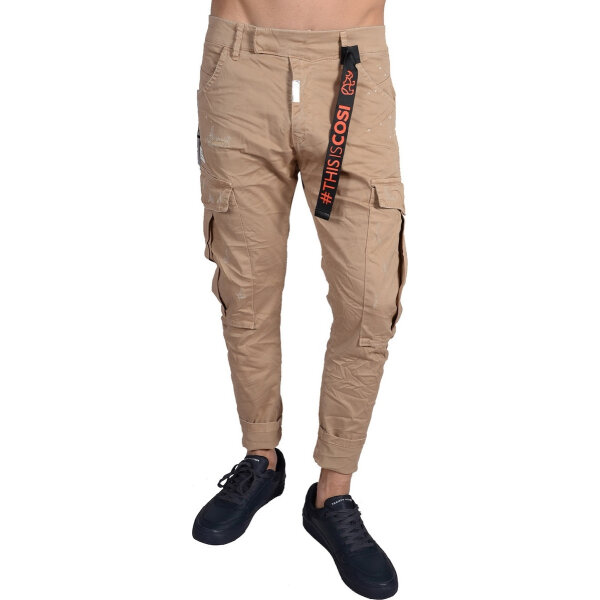 Ανδρικό παντελόνι Cosi cargo Μπεζ - Image 1