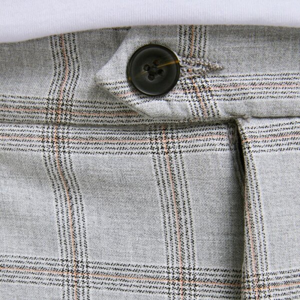 JACKJONES_SpringSummer2020_3287822_12169496_3-1000x1000 Ανδρικό Παντελόνι Chino Καρό JACK & JONES Γκρί - Image 2