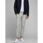 Ανδρικό Παντελόνι Chino Καρό JACK & JONES Γκρί