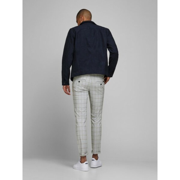 JACKJONES_SpringSummer2020_3287822_12169496_6-1000x1000h Ανδρικό Παντελόνι Chino Καρό JACK & JONES Γκρί - Image 4