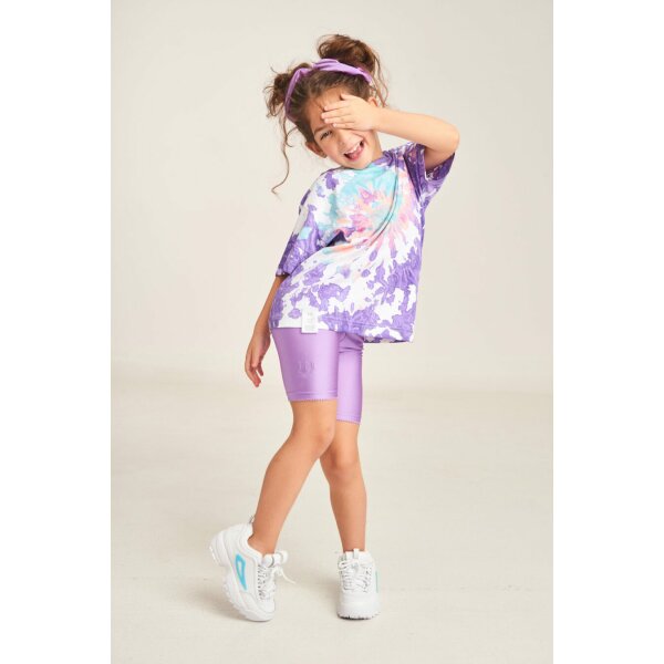 PCP Παιδικό Tie-Dye Μπλουζάκι Για Κορίτσι Rave Μωβ - Image 2