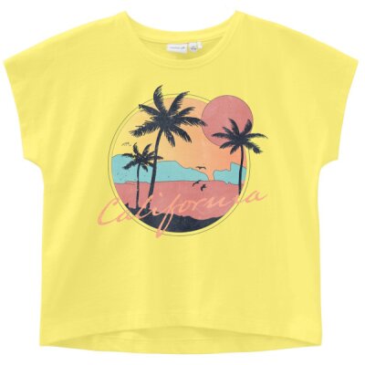 CROP TOP NAME IT 13190783 NKFVILMA CAPSL CROP TOP HH ΚΙΤΡΙΝΟ