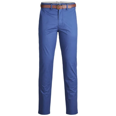 Ανδρικό Παντελόνι  Chino JACK & JONES Γαλάζιο