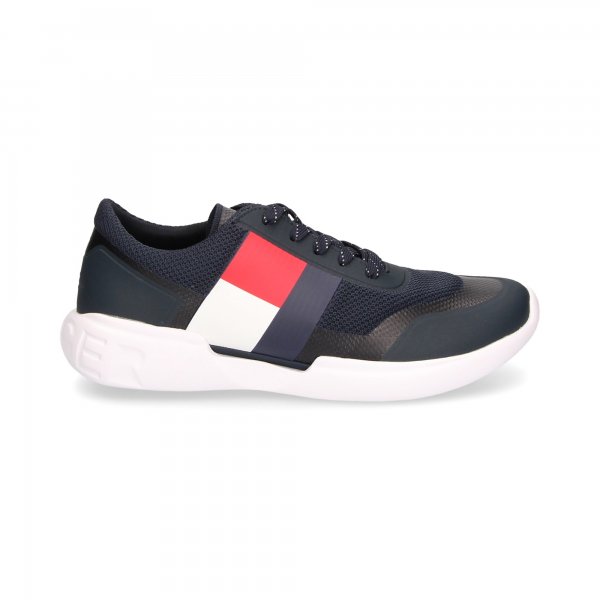 tommy-hilfiger-fm02381-403-midnight (1) Ανδρικό Παπούτσι TOMMY HILFIGER SNEAKERS MIDNIGHT Μπλέ - Image 1