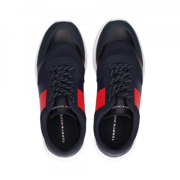 tommy-hilfiger-fm02381-403-midnight (5) Ανδρικό Παπούτσι TOMMY HILFIGER SNEAKERS MIDNIGHT Μπλέ - Image 5