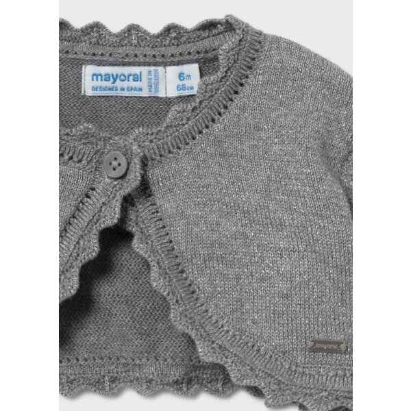 Ζακέτα ECOFRIENDS πλεκτή βασική Baby κορίτσι - Image 2