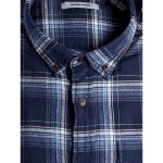 Ανδρικό Πουκάμισο Jack & Jones Καρό Μπλέ - Image 2