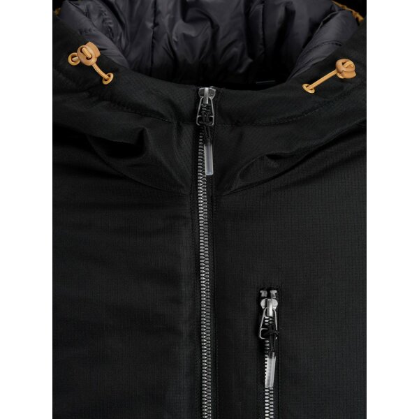 12190002_3676780_Detail Ανδρικό Μπουφάν Jack & Jones Κίτρινο Μαύρο - Image 2