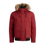 Ανδρικό Μπουφάν Bomber Jack & Jones Κόκκινο
