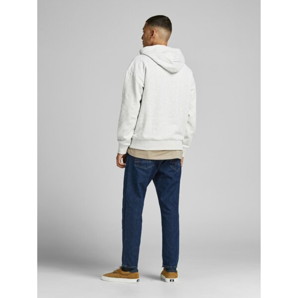 12193597_3671171_Back Ανδρική φούτερ Jack & Jones με Κουκούλα Γκρί - Image 2