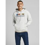 Ανδρική φούτερ Jack & Jones με Κουκούλα Γκρί