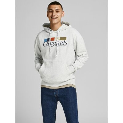 Ανδρική φούτερ Jack & Jones με Κουκούλα Γκρί