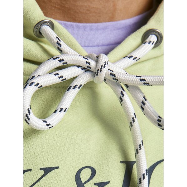 12193597_3671172_Detail Ανδρική φούτερ Jack & Jones με Κουκούλα Πράσινη - Image 4