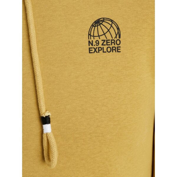 Ανδρική φούτερ με κουκούλα Jack & Jones Μουσταρδή - Image 4