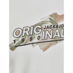 Ανδρική Φούτερ Λαιμόκοψη Jack & Jones Λευκή - Image 2