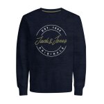 Ανδρική Φούτερ Λαιμόκοψη Jack & Jones Μπλέ Σκούρο