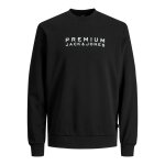 Ανδρική φούτερ Jack & Jones Autums Sweat Λαιμόκοψη Μαύρο