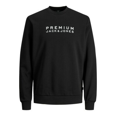 Ανδρική φούτερ Jack & Jones Autums Sweat Λαιμόκοψη Μαύρο