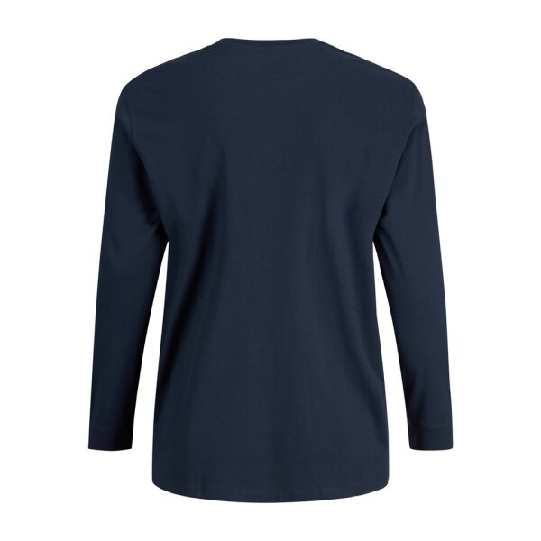 Ανδρική Μπλούζα Jack & Jones μακρυμάνικη Μπλέ Σκούρο - Image 2