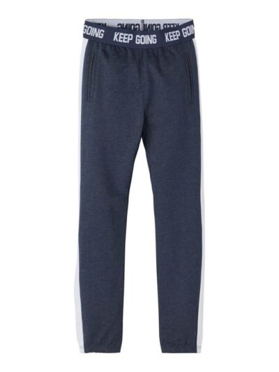 NKFLATTI SWEAT PANT BRU DARK SAPPHIRE