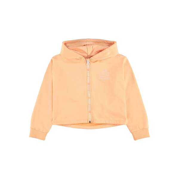 NAME-IT_3680138_13194081 NKFLATTI LS SHORT SWEAT CARD WH BRU PEACH - Image 2