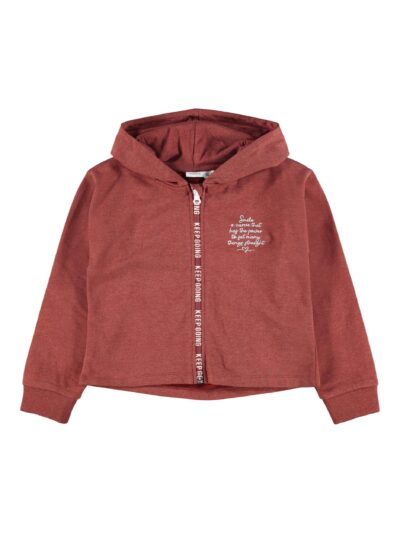 NKFLATTI LS SHORT SWEAT CARD WH BRU APPLE - Image 2