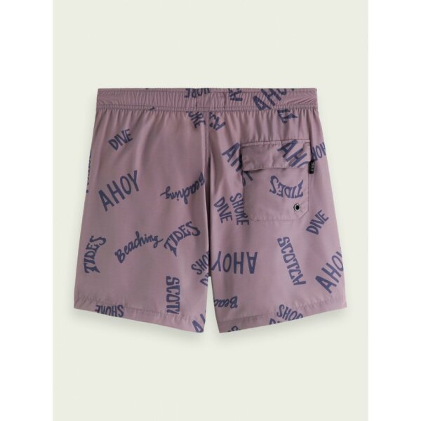 xlarge_21141486_BCK-1000x1000 Ανδρικό Μαγιό Scotch&Soda  Μωβ - Image 2