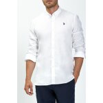 Ανδρικό Πουκάμισο U.S.POLO ASSN Regular Fit Λευκό