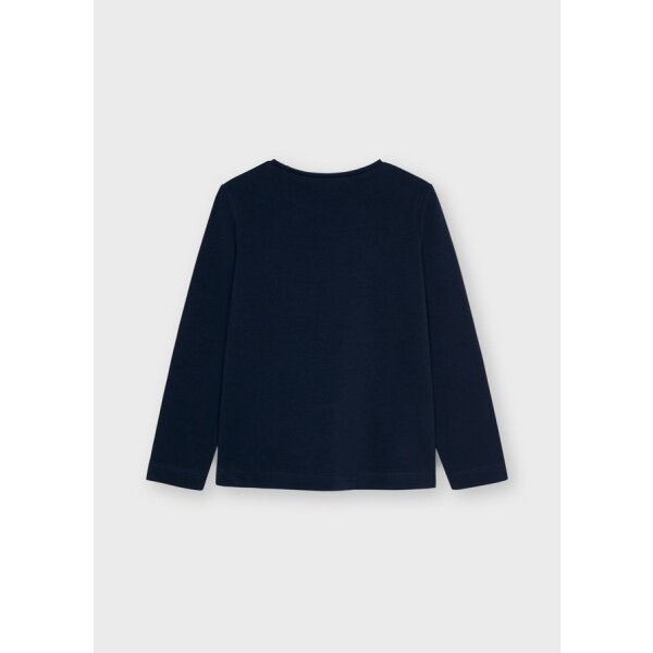 11-00178-037-L-5 Μπλούζα ECOFRIENDS μακρυμάνικη Κορίτσι 2 έως 9 ετών  Μπλέ - Image 2