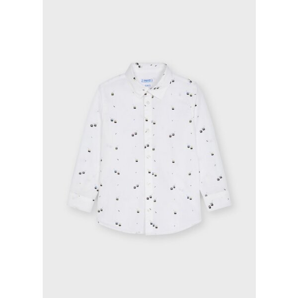 Πουκάμισο ECOFRIENDS μακρυμάνικο σταμπωτό Αγόρι 2 έως 9 ετών - Image 2