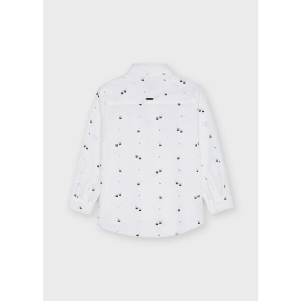 Πουκάμισο ECOFRIENDS μακρυμάνικο σταμπωτό Αγόρι 2 έως 9 ετών - Image 3