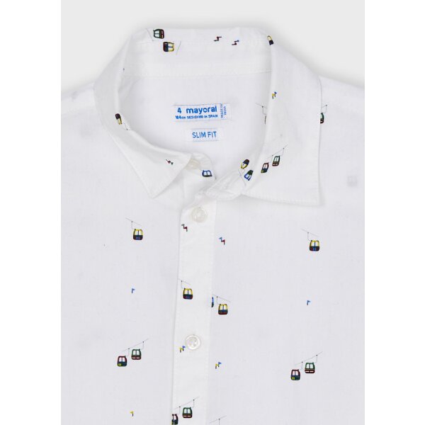 Πουκάμισο ECOFRIENDS μακρυμάνικο σταμπωτό Αγόρι 2 έως 9 ετών - Image 4