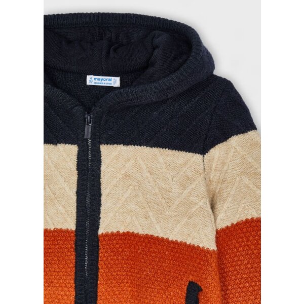 Ζακέτα πλεκτή Αγόρι 2 έως 9 ετών Πορτοκαλί - Image 4