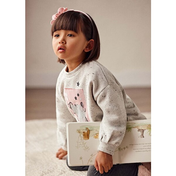 11-04748-091-L-1 Σετ 2 κολάν Κορίτσι 2 έως 9 ετών-Γκρι - Ροζ - Image 1