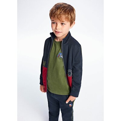 Φόρμα σετ 3 τεμάχια ζακέτα χωρίς κουκούλα Αγόρι 2 έως 9 ετών Μπλέ