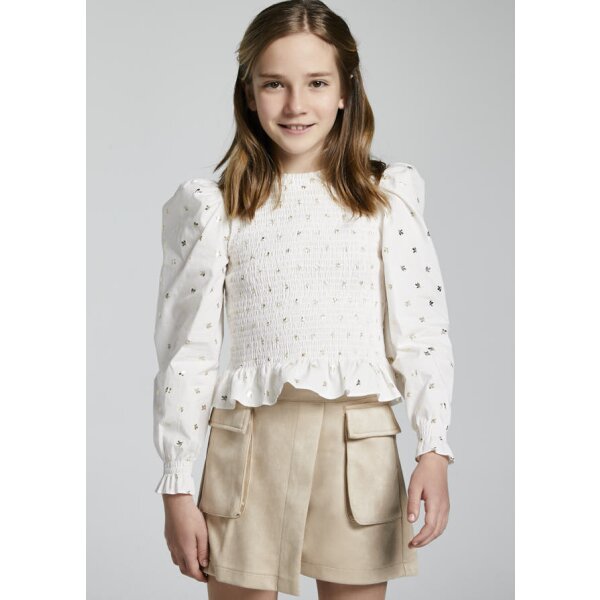 11-07154-043-L-2 Μπλούζα σφηκοφωλιά Κορίτσι 8 έως 16 ετών - Image 1