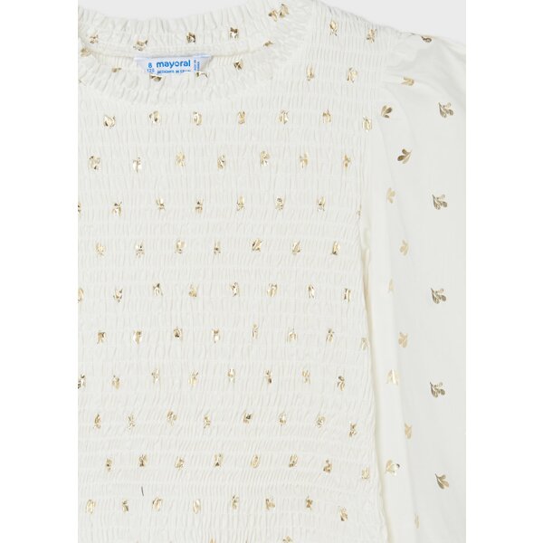 11-07154-043-L-6 Μπλούζα σφηκοφωλιά Κορίτσι 8 έως 16 ετών - Image 4