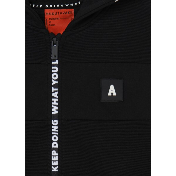 Ζακέτα φούτερ Aγόρι 8 έως 16 ετών ΜΑΥΡΗ - Image 4