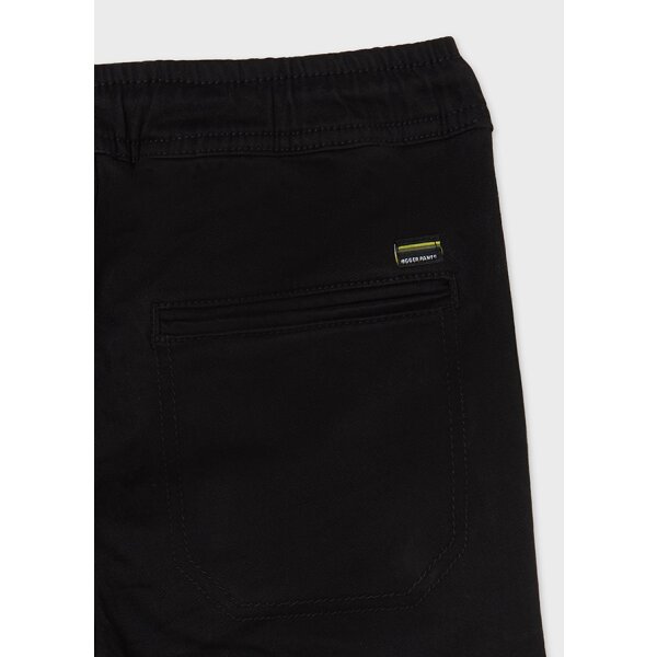 Παντελόνι μακρύ jogger Aγόρι 8 έως 16 ετών Μαύρο - Image 3