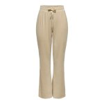 ONLLAYA SWEET FLARED VELVET PANT SWT 15237770-CEMENT