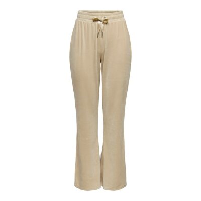 ONLLAYA SWEET FLARED VELVET PANT SWT 15237770-CEMENT